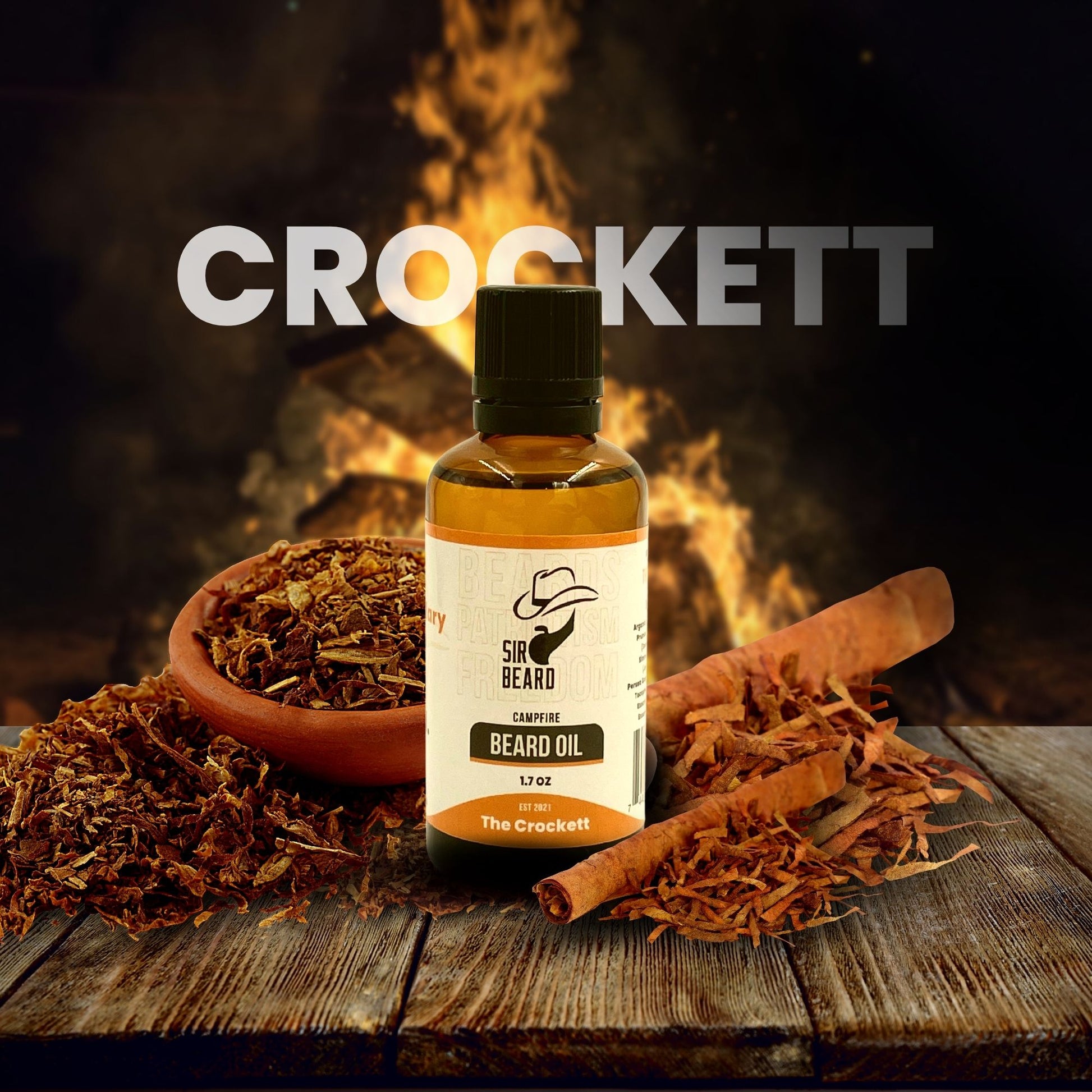 Sir Beard Texas Beard Oil (The Crockett)