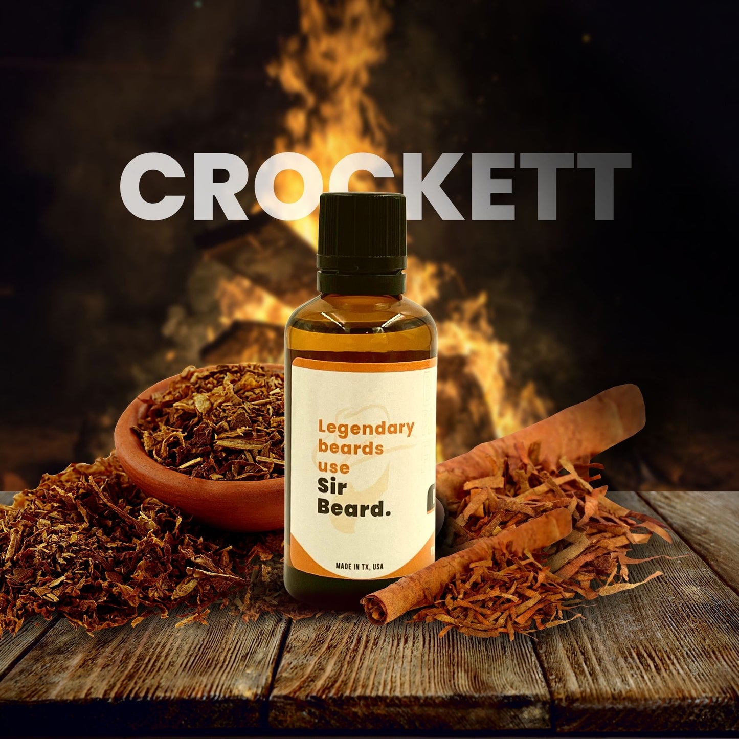 Sir Beard Texas Beard Oil (The Crockett)