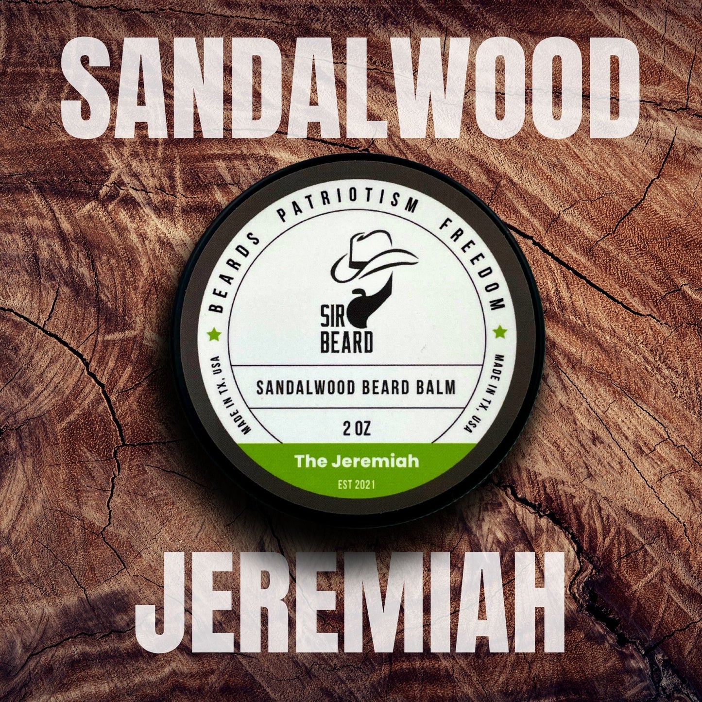 Sir Beard Texas Beard Balm (The Jeremiah)