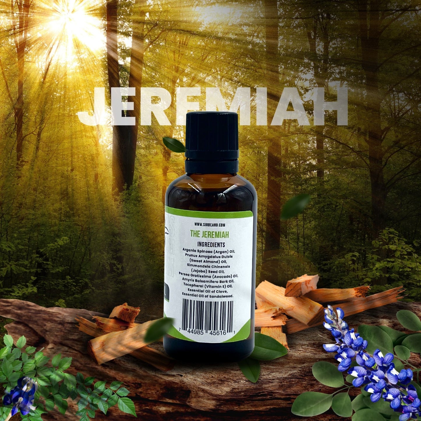 Sir Beard Texas Beard Oil Ingredients (The Jeremiah)