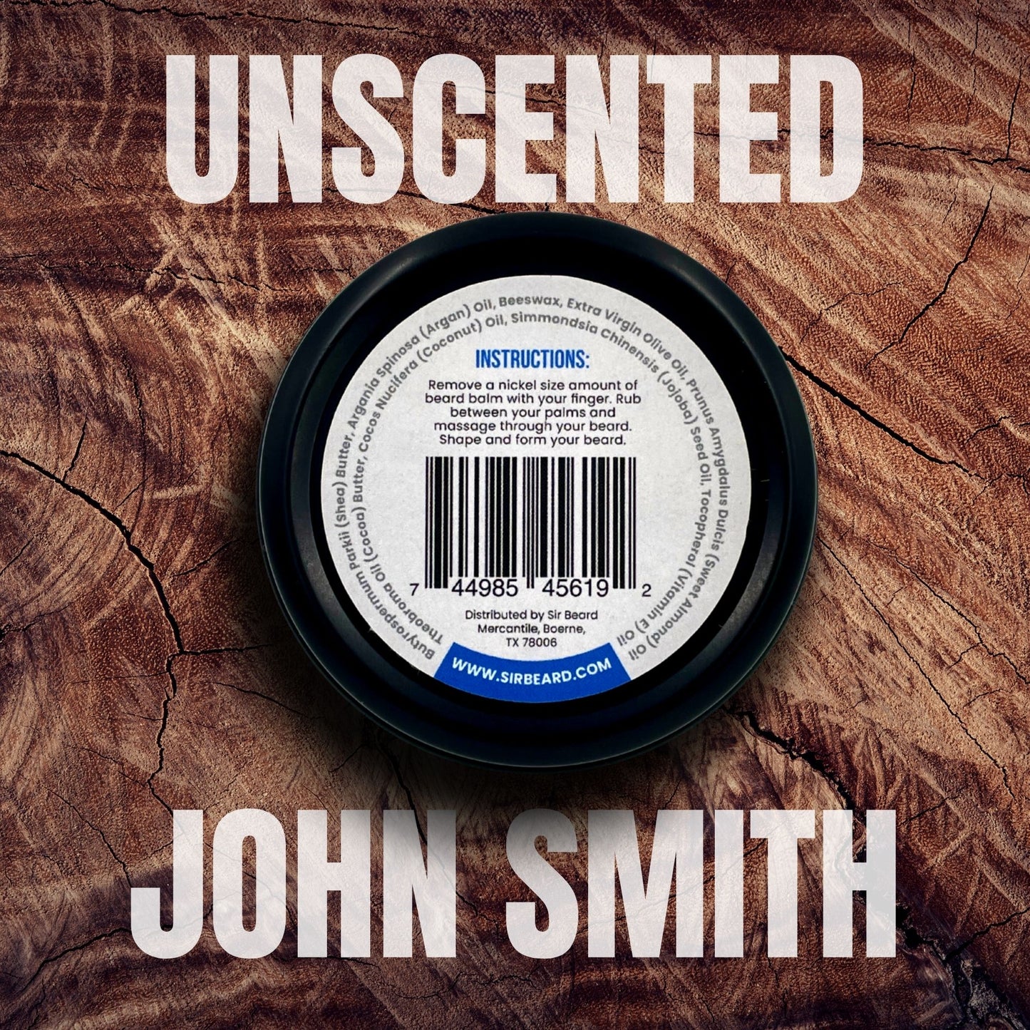 Sir Beard Texas Beard Balm Ingredients (The John Smith)